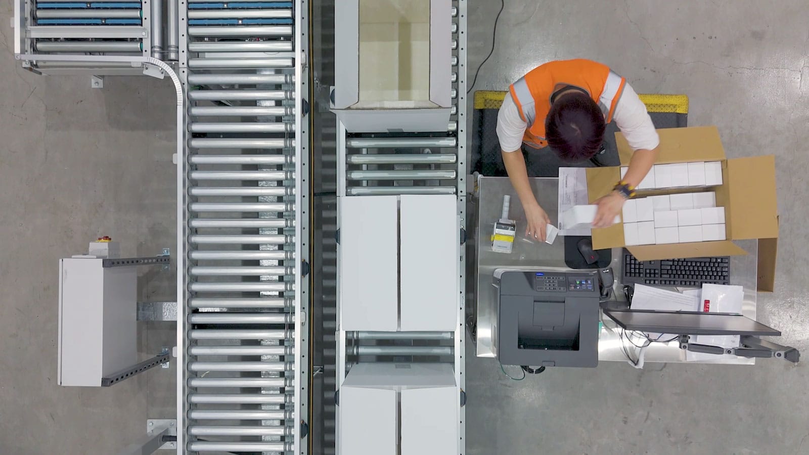 Dematic Bio-Rad Packing Bench