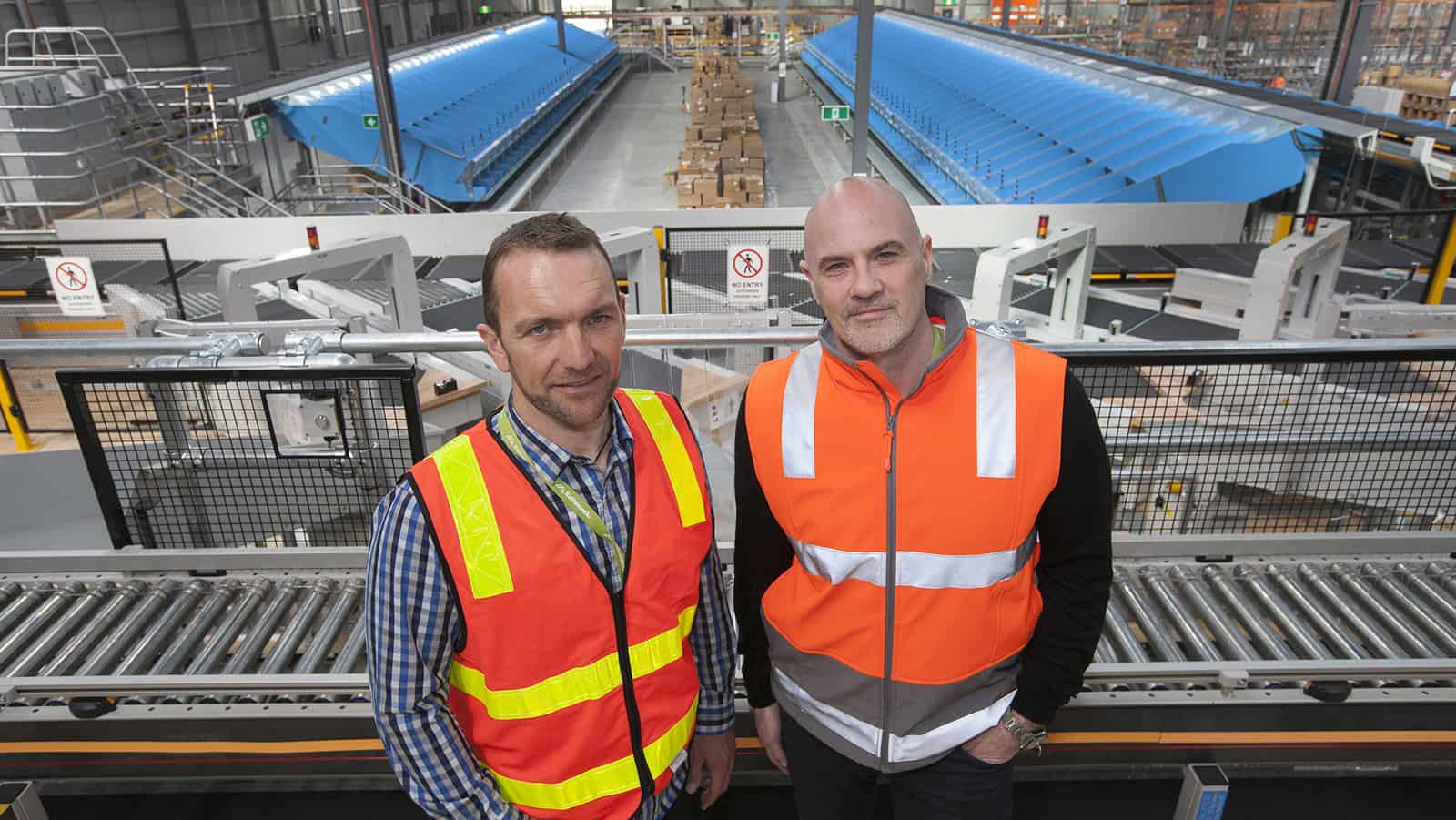 Kathmandu’s General Manager Supply Chain, Caleb Nicolson and National Distribution Manager Shawn Silk Kathmandu’s General Manager Supply Chain, Caleb Nicolson and National Distribution Manager Shawn Silk